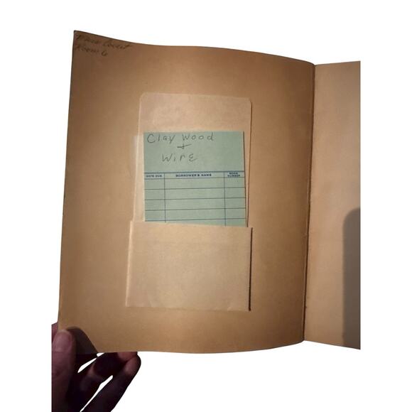 Vintage 1968 Scholastic Book Clay Wood & Wire Sculpture How To Art Harvey Weiss - Picture 9 of 13